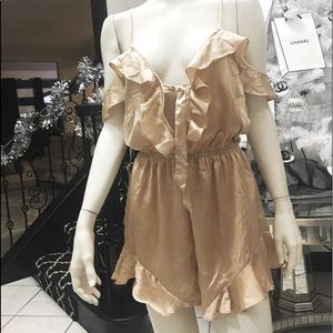 Adorable silky romper